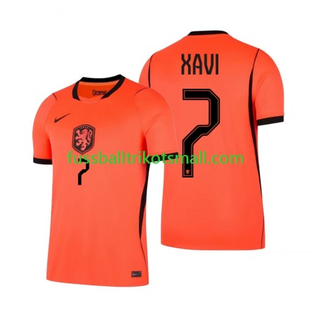 Fußballtrikots Niederlande Xavi Simons 7 World Cup 2026 Kurzarm Heimtrikotsatz kaufen